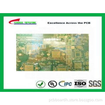 14 Layer GPS PCB FR370 Quick Turn PCB Prototypes  BGA and I